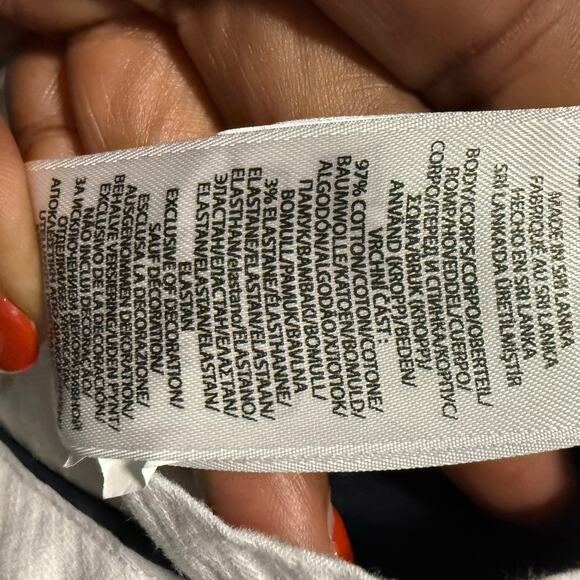 Polo Ralph Lauren Mens Stretch Slim Fit Chino Pants Navy Blue Straight Leg 32x32 - Picture 6 of 14